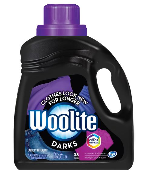 WOOLITE Darks Laundry Detergent  Midnight Breeze Scent Canada Discontinued